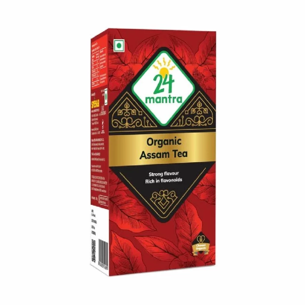 24 Mantra Organic Assam Tea, 100 g-1.webp